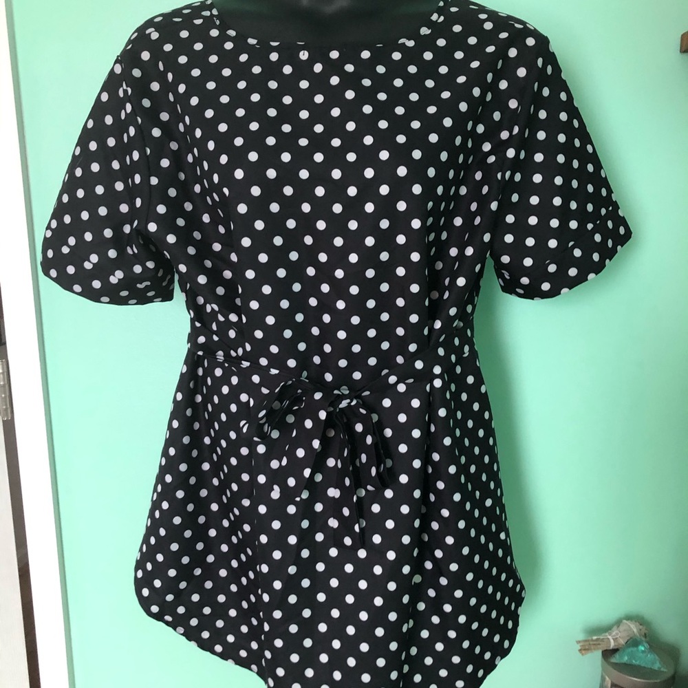 Polka Dot Blouse